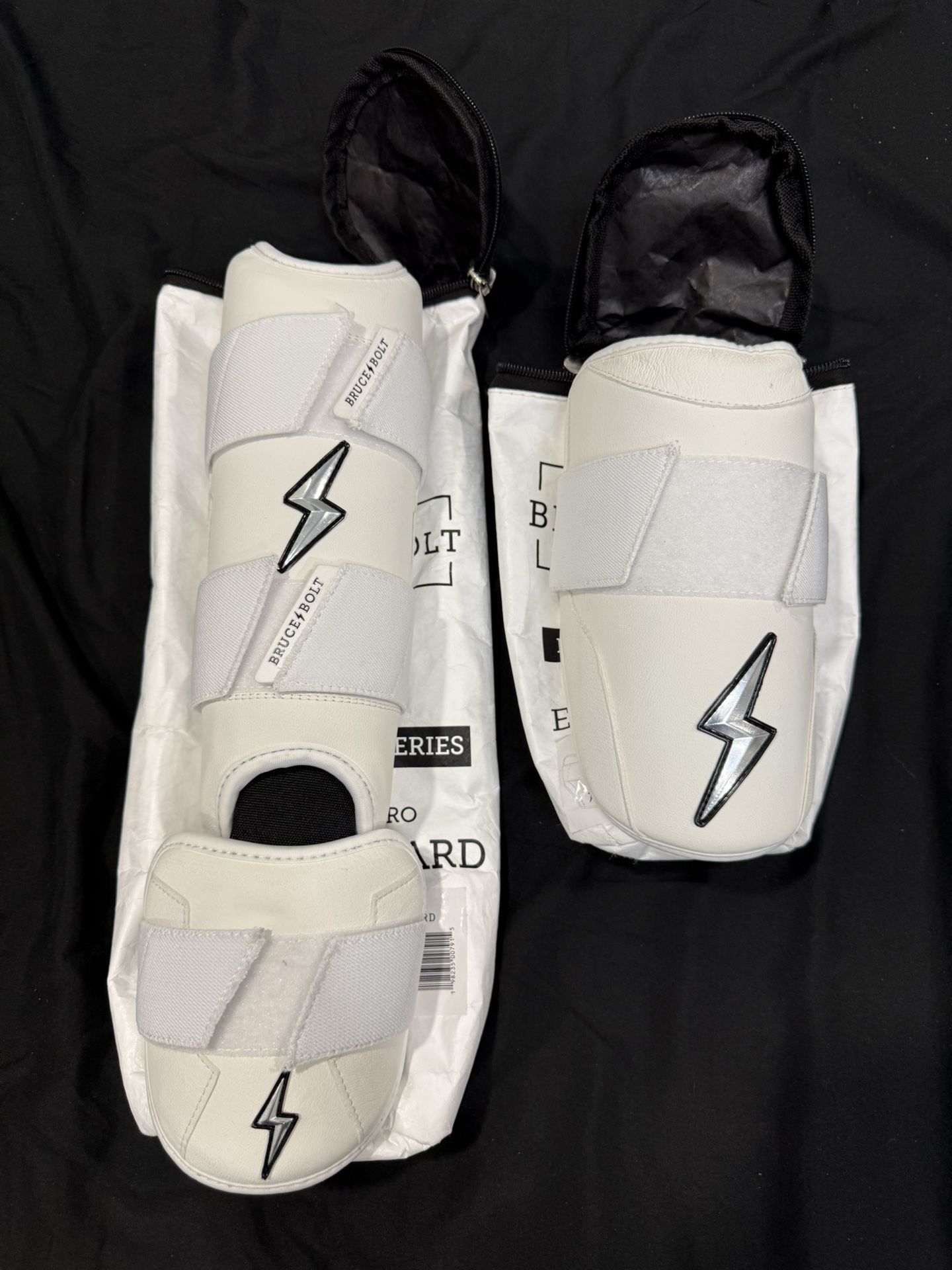 Bruce Bolts Leg Guard & Elbow Guard Chrome Series