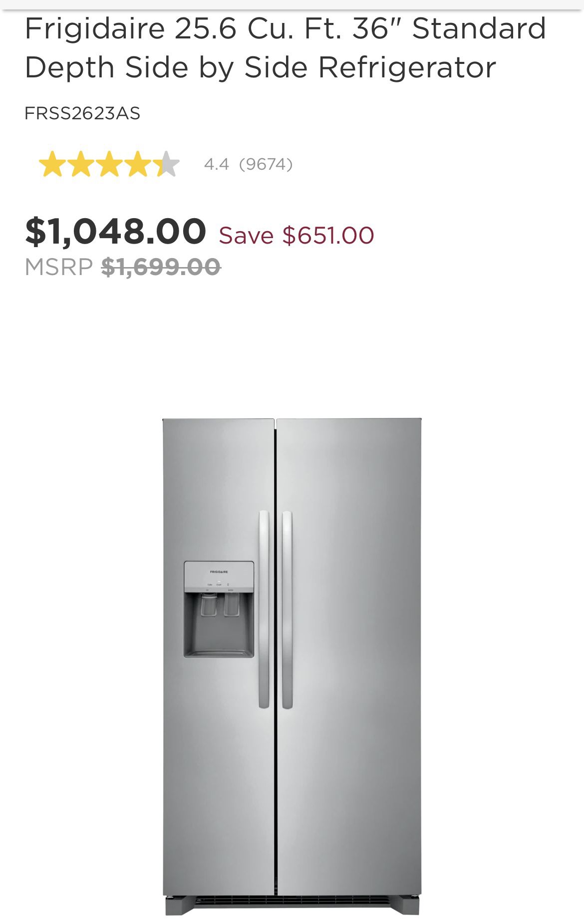 Refrigerator For Sale - 800$