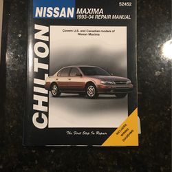 Chilton Nissan Maxima 1993-2004
