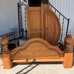 Queen bed frame