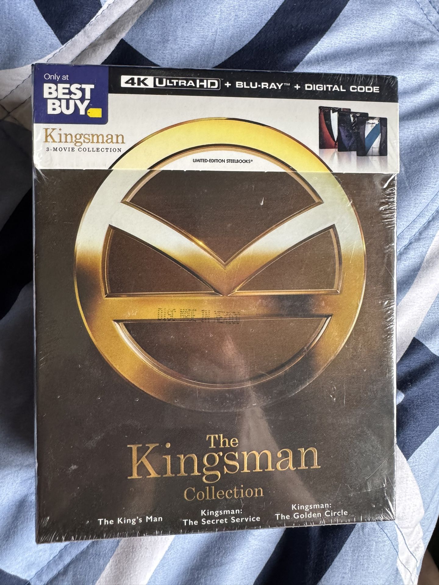 The Kingsman Collection 4k Steelbook