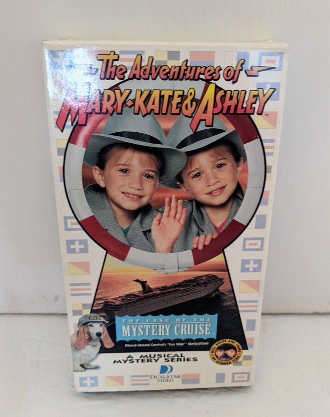 Adventures of Mary-Kate & Ashley The Case of the Mystery Cruise (VHS,)