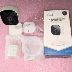 Eufy Indoor Security Camera 2K Resolution 