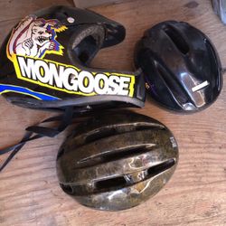3  Kids Helmets 