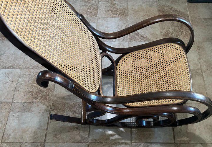 Vintage Bentwood Rocking Chair For $100