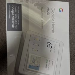 Google Nest Hub with Built-In Google Assistant, Chalk (GA00516-US).