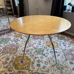 Scandinavian MCM wood dining table