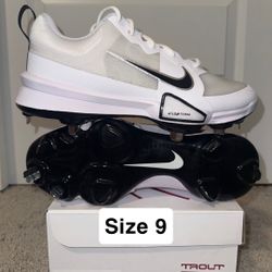 Size 9 Nike Force Zoom Trout 9 Pro Metal Baseball Cleats