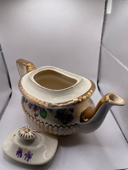 Vintage Gibson & sons staffordshire England porcelain teapot
