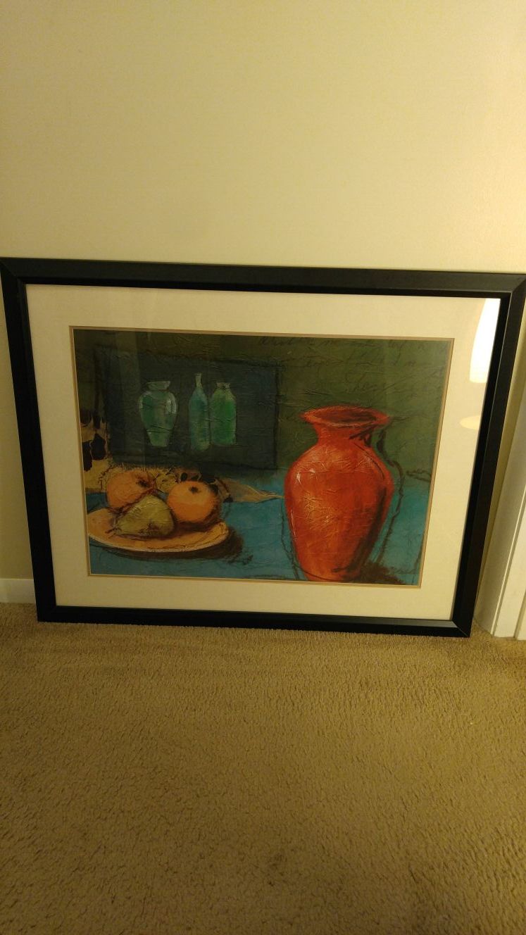 Painting and frame