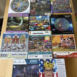 Jigsaw Puzzles for Sale – 11 Total