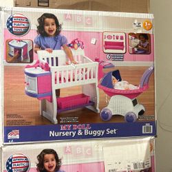 My doll. Nursery And Buggy Set 