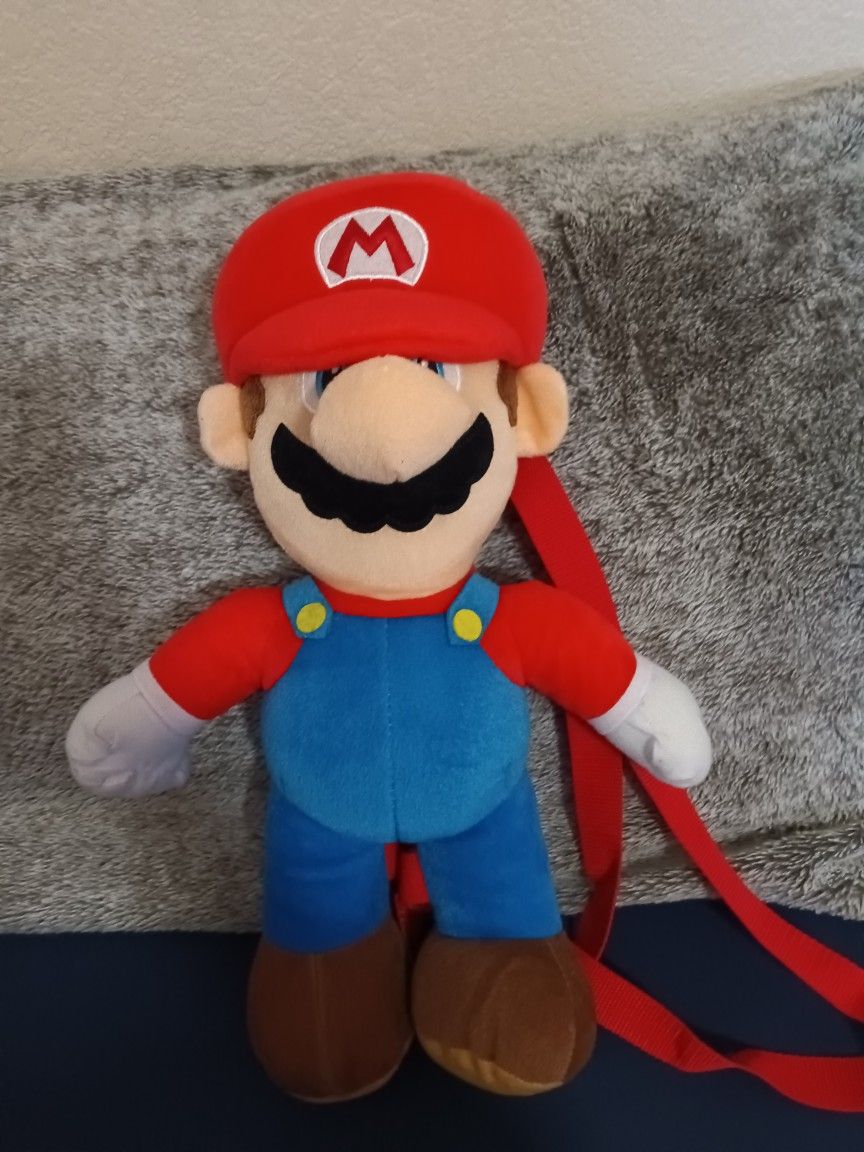 Mario Backpack Plush 