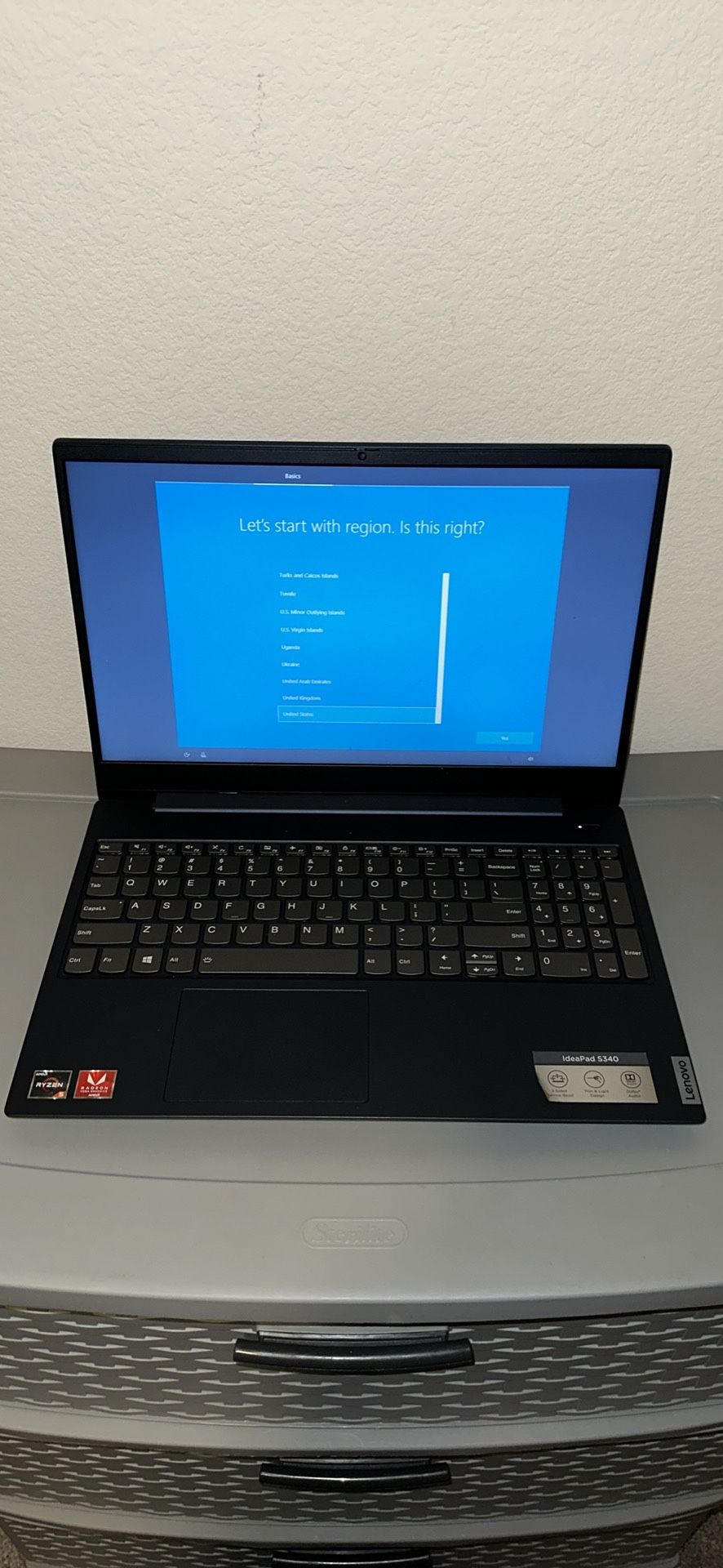 2019 Lenovo IdeaPad S340-15API W/Webcam