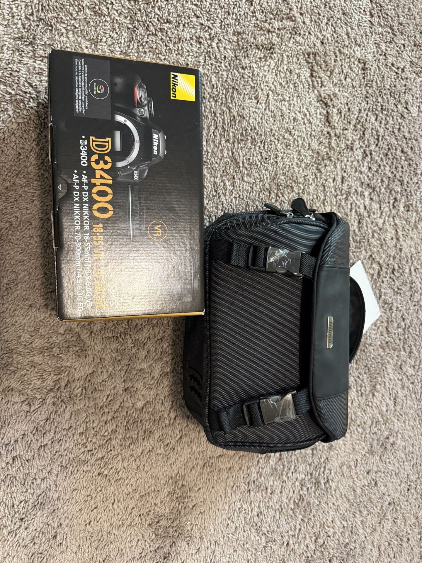 📸 Nikon D3400 DSLR Camera – Brand New, Factory Sealed Starter Kit