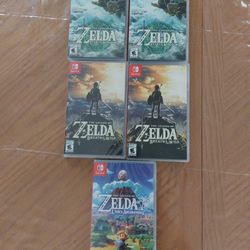 Legend Of Zelda Nintendo Switch Games 