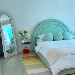 Light green Custom Bed Frame