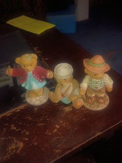 Cherished Teddies. 5/Lot