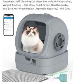 Automatic Self Cleaning Cat Litter Box