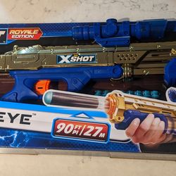 NEW X-Shot Excel Royale Edition Hawk Eye Foam Dart Blaster (16 Darts) by ZURU