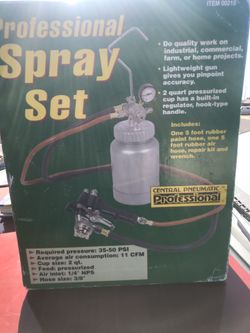 Professional spraygun