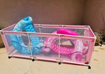 3X3X10 Feet Tall and Long Pool Toy Holders