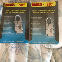 Luggage Padlock Brand New