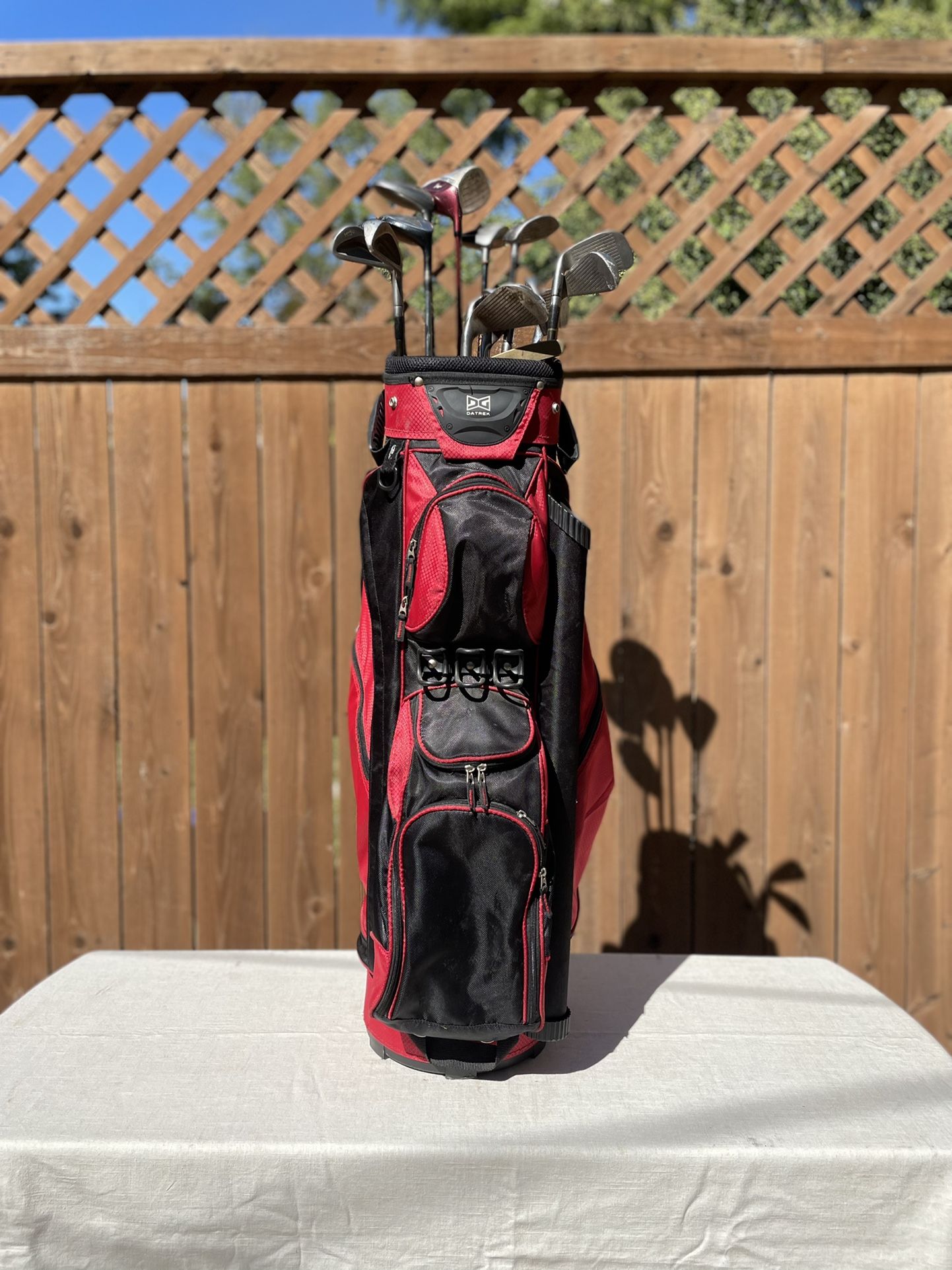 Men’s Golf Club Set with Bag Adult Size Right Handed Clubs