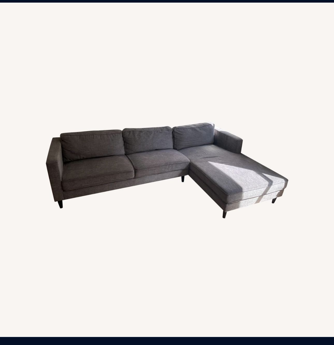 Beautiful Grey Sectional