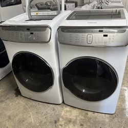 💯🌆Samsung Flex Washer And Dryer Gas Nice Set💯🌆