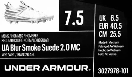 White UA Blur Smoke Suede 2.0 MC