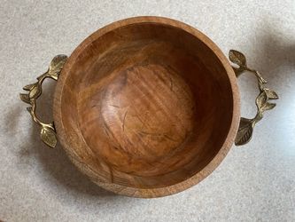 Wooden Serving Bowl