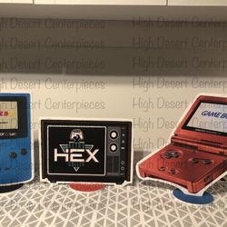 Gameboy Gamer Centerpieces