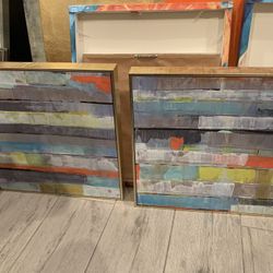 MUST Go -Modern Multi Color Wall Art 