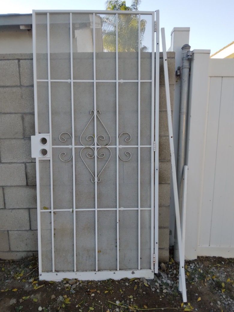 Door Screen Metal 36×80" Puerta Metal!