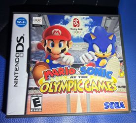 *CASE ONLY — nintendo DS mario and sonic at the Olympic Games