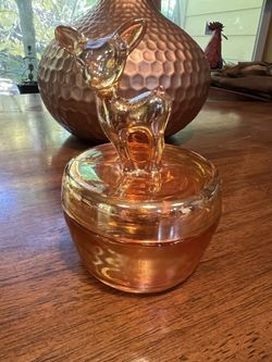 Carnival Glass Dear