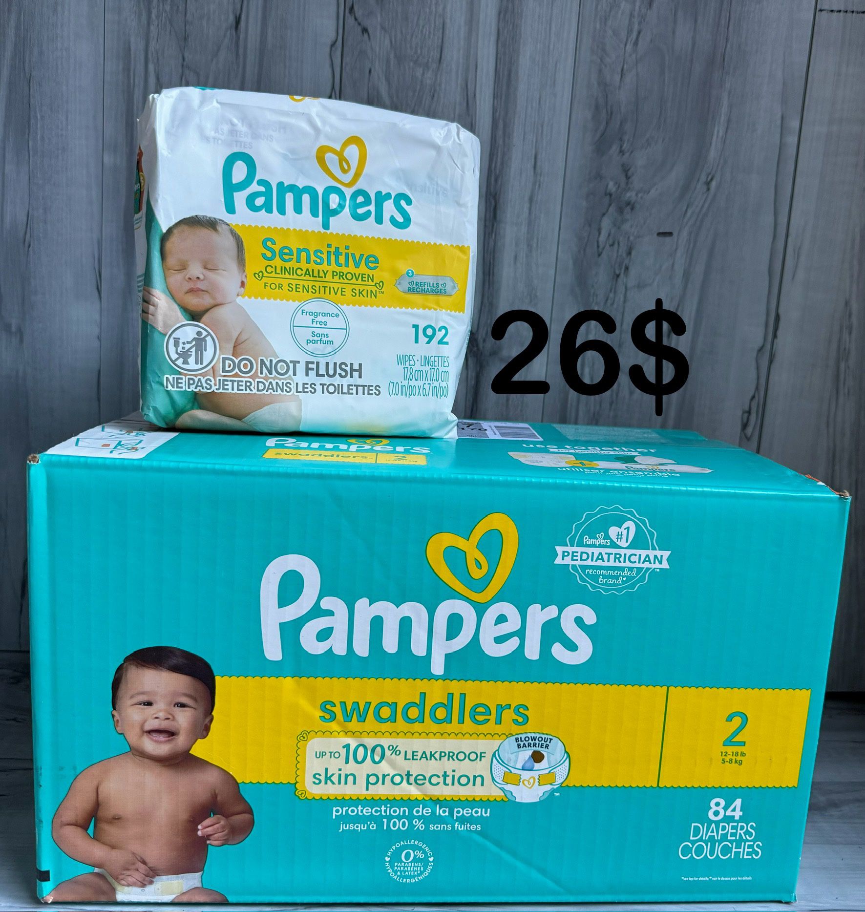 Pampers size 2 or 3