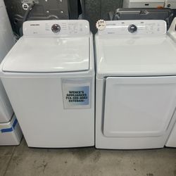 Samsung Washer And Gas Dryer Set