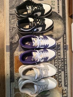3 FOR 1 $140 NIKE DUNKS SIZE 12
