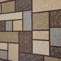 Geometric Block Area Rug