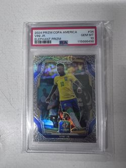 Vini Jr PSA 10 Elephant Prizm Pop 1