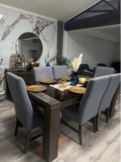 Dinning table and buffet server