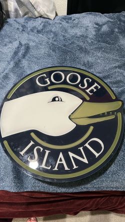 Goose Island Hang up light/ sign