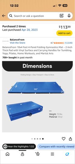 Gymnastics equipment