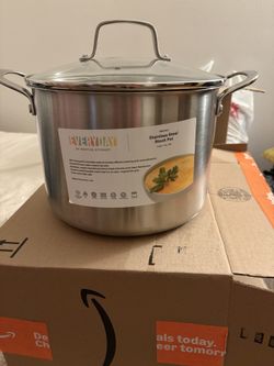 2 New Great Stainless Steel Pots 