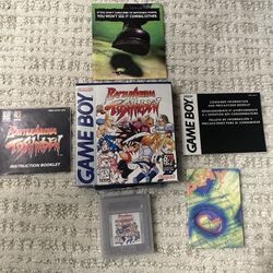 Genuine Battle Arena Toshinden Nintendo Gameboy 1995 Authentic CIB RARE COMPLETE