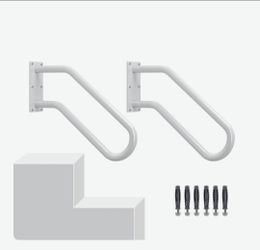 New - 2 pack 15" White Handrail