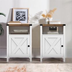 Set Of 2 nightstands- BRAND NEW