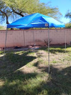 Blue Pop-Up Canopy Tent 10x10